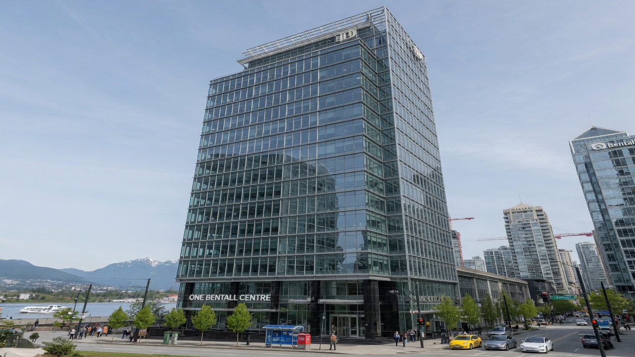 Telus World of Science modern building in Vancouver